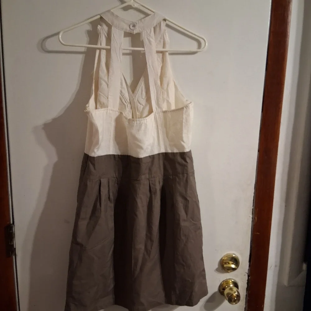 NWT Charlotte Russe Dress Ruffle Front Secretary ‎ L